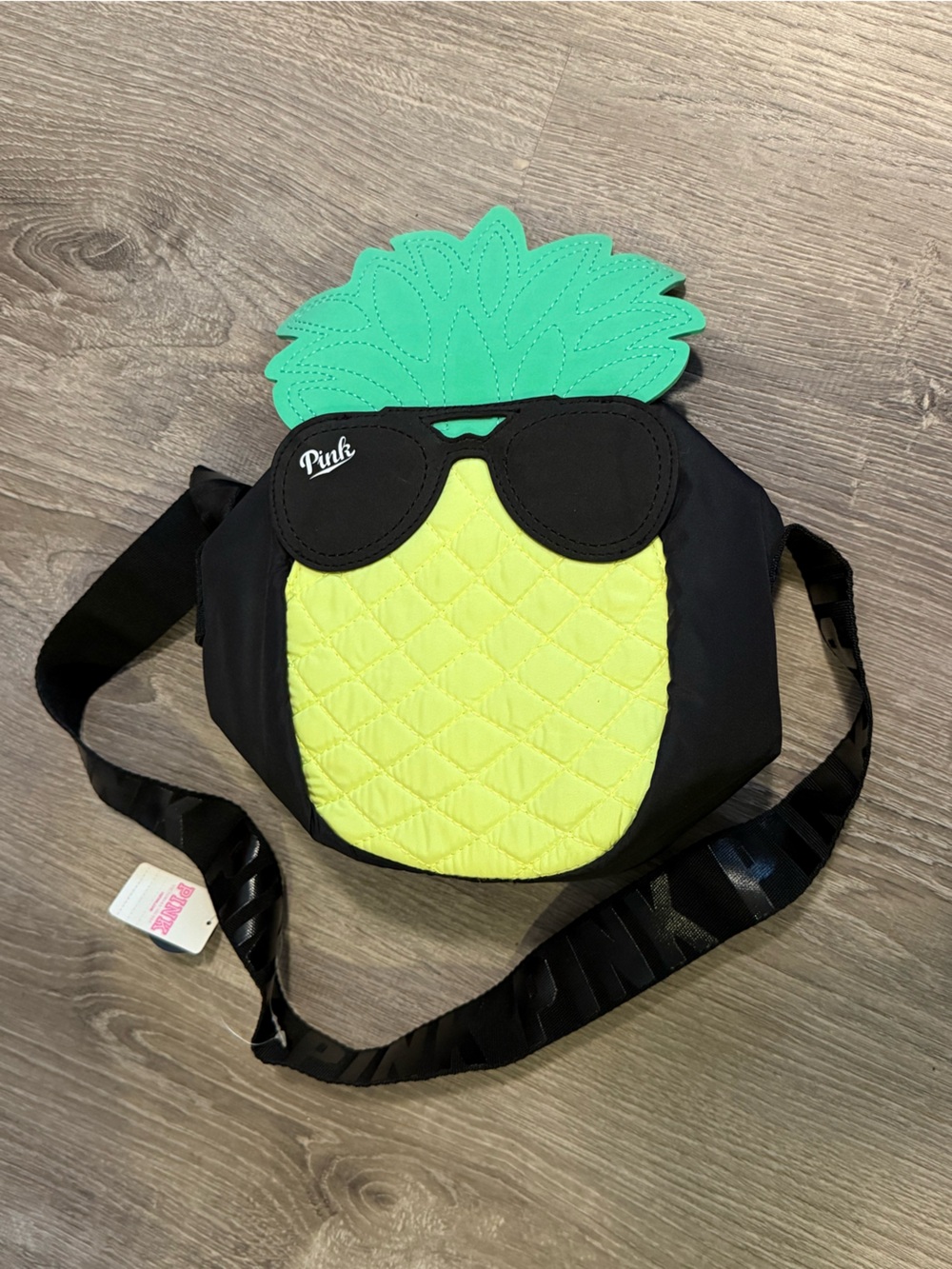 Victoria’s Secret Pink Collection Pineapple Lunchbox Cooler Crossbody Bag